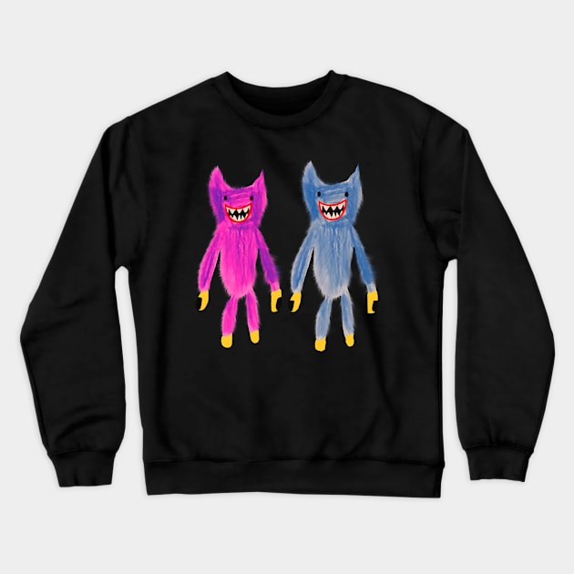 monster Crewneck Sweatshirt by Lins-penseeltje